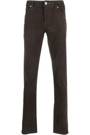 sartoria tramarossa Slim-fit Jeans, male, , W31, Straight Jeans with Stretch Fabric