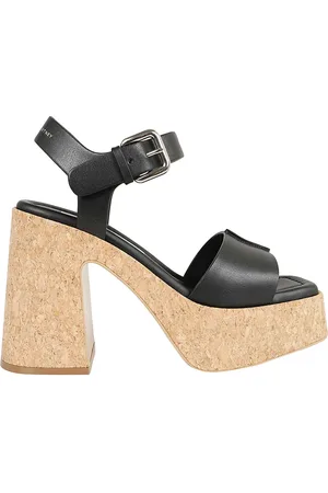 Stella McCartney High Heel Sandals, female, , 7 UK, Chunky Heel Sandal with Ankle Strap