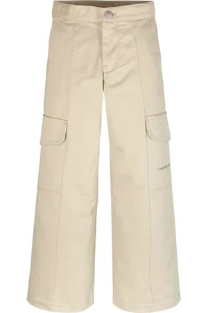 Calvin Klein High-waisted cargo Trousers with utility pockets