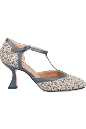 SANGIORGIO Pumps, female, , 5 UK, Clear Woven Fabric Pumps