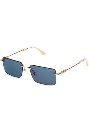 Police Sunglasses, male, , 57 MM, Rose Gold Blue Sunglasses