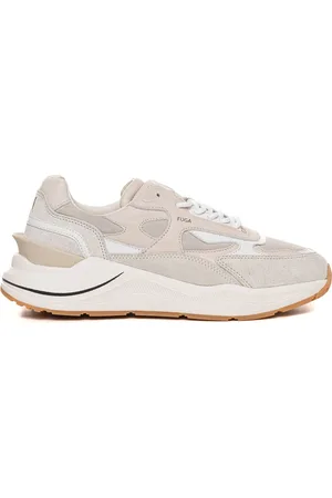 D.A.T.E. Nylon High-Top Sneaker with Suede