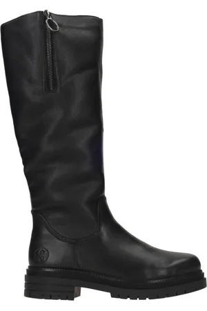 Rieker High Boots, female, , 5 UK, Leather Long Boot with Teddy Lining