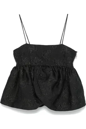 ROTATE Draped Bustier Style Dress