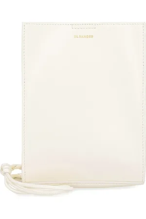Jil Sander Leather Crossbody Bag with Decorative Knots