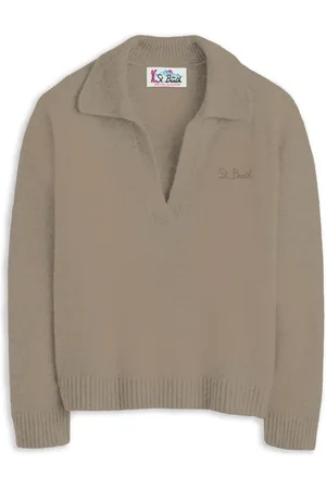 MC2 SAINT BARTH V-neck Knitwear, female, , S, T-shirts and Polos