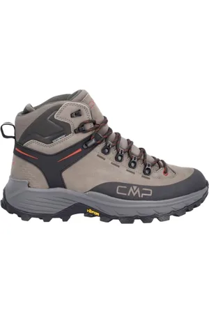 CMP Trekking Boots, male, , 8 UK, Grey Trainers with Vibram Sole