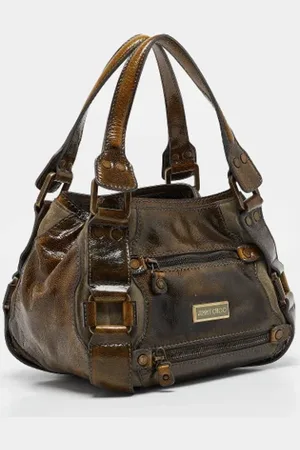 Jimmy Choo Pre-owned Handbags, female, , ONE SIZE, Pre-owned Suede handbags