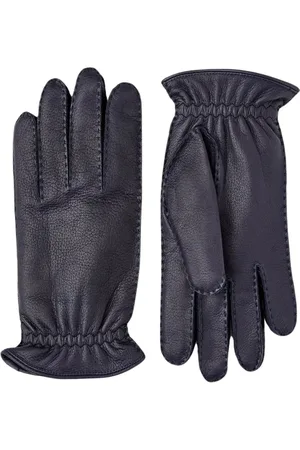 Hestra Handsewn Elk Leather Gloves with Cashmere Lining