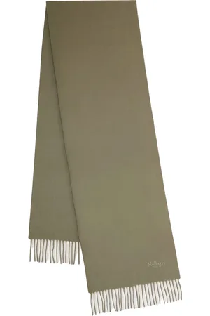 MULBERRY Winter Scarves, male, , ONE SIZE, Solid Merino Wool Scarf, Linen