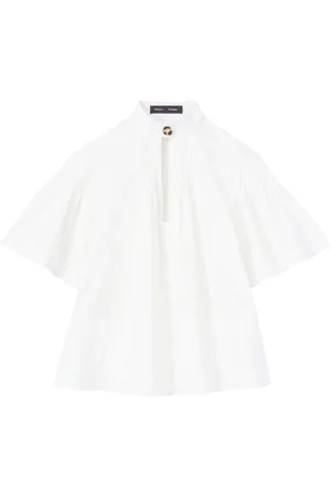 Proenza Schouler Blouses, female, , 2XS, Cotton Pintuck Blouse