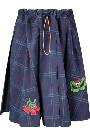 Brain Dead Short Skirts, female, , M, Pleated Skirt