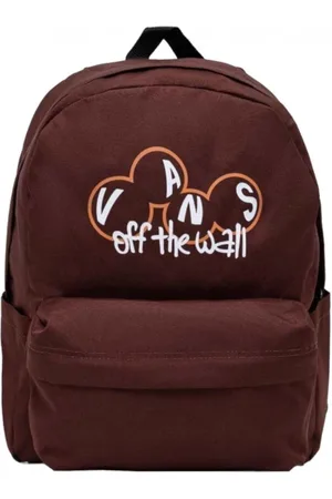 Vans Backpacks, male, , ONE SIZE, Classic Burgundy Backpack with Multiple Pockets