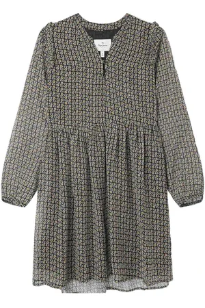 Pepe Jeans Floral Long Sleeve Dress