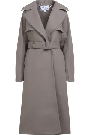 Alaïa Elegant Nude Neutrals Coat