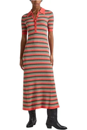 Pepe Jeans Maxi Dresses, female, , XS, Striped Gabriella Dress