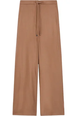 Max Mara Flannel Jogging Trousers Loose Fit