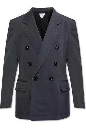 Bottega Veneta Blazers, male, , XL, Wool Twill Blazer Aw24