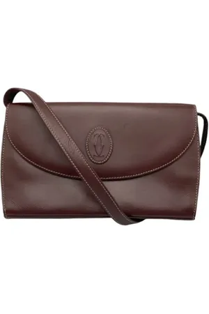 Cartier Pre-owned Cross Body Bags, female, , ONE SIZE, Pre-owned Leather shoulder-bags