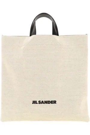 Jil Sander Tote Bags, male, , ONE SIZE, Logoed Tote Bag with Contrasting Lettering