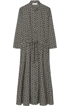 Tory Burch Floral Print Poplin Dress