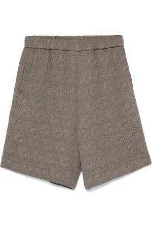 Giorgio Armani Elegant Grey Bermuda Shorts