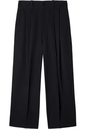 OFF-WHITE Tailored Wool Trousers with Dart Details