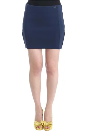 Costume National Mini Skirt with Side Zipper