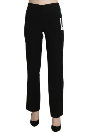 Bencivenga Straight Trousers, female, , M, Elegant High Waist Straight Trousers