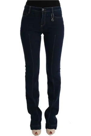 Costume National Flared Cotton Jeans