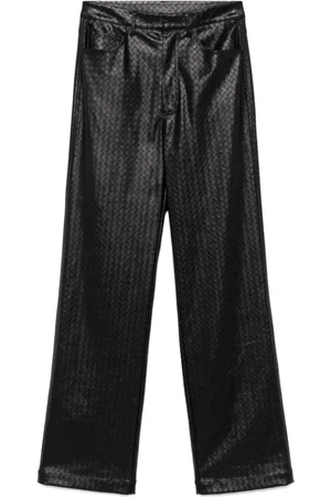 ROTATE Straight Trousers, female, , L, Rotate Trousers Stylish Fashion