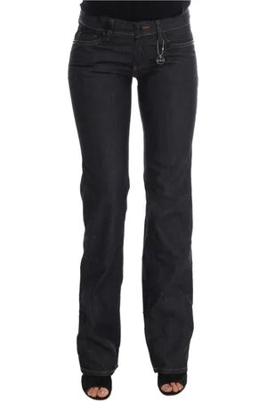 Costume National Dark Classic Fit Flared Jeans