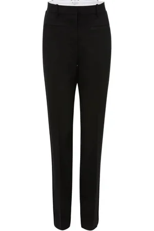 J.W.Anderson Slim-fit Trousers, female, , M, Wool Tuxedo Trousers