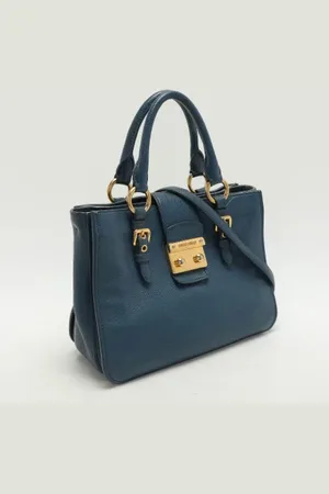 Miu Miu Pre-owned Handbags, female, , ONE SIZE, Pre-owned Leather totes