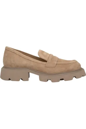 Alma en Pena Loafers, female, , 4 UK, Moccasin with flat platform