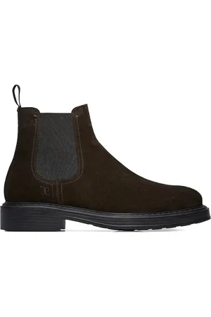 Fabi Chelsea Style Suede Boots