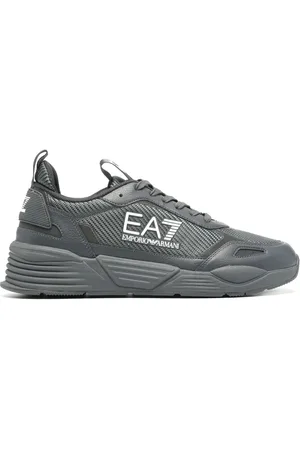 EA7 Casual Grey Trainers with Rubber Sole