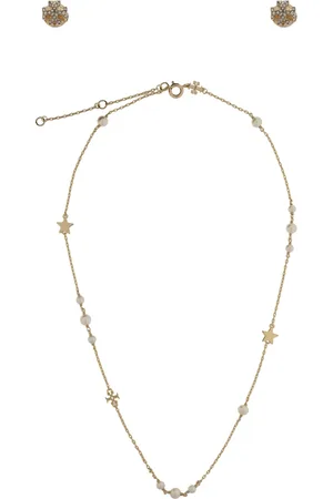 Tory Burch Necklaces, female, , ONE SIZE, Set: earrings and necklace