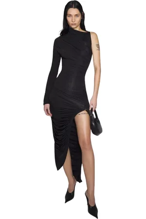 MUGLER Ruched Dress