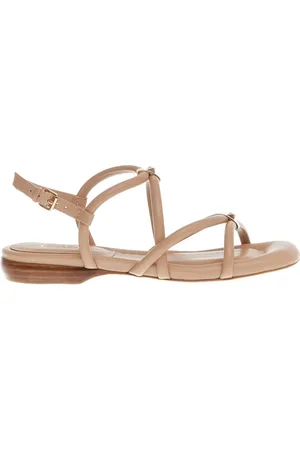 Ash Low nude sandals with padded straps
