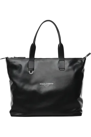 Dolce & Gabbana Tote Bags, male, , ONE SIZE, Leather Shopping Bag