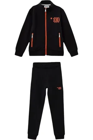 Bikkembergs Sport Sets, unisex, , 14 Y, Logo Highlight Complete Tracksuit Set