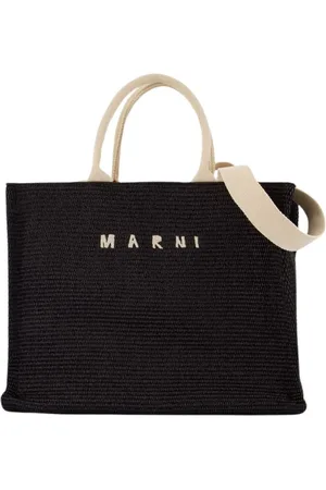 Marni Tote Bags, male, , ONE SIZE, Cotton Shopper Bag