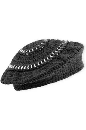 Ganni Parisian Cotton-Knit Beret