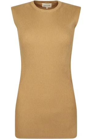 Loulou Studio Silk and Cotton Open-Back Top