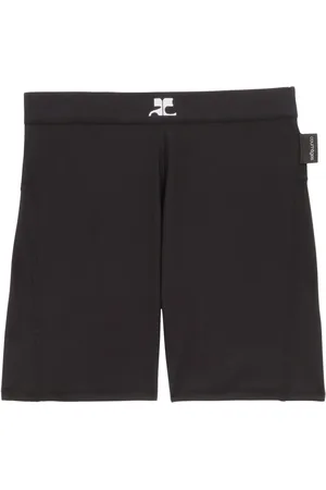 Courrèges Metal Logo-Detail Cycling Shorts