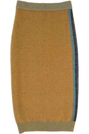 CIRCUS HOTEL Midi Skirts, female, , 4XS, Striped Midi Skirt