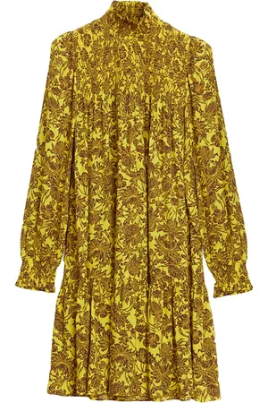 Rodebjer Floral-Pattern Dress Thistle Print