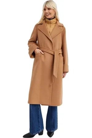 FAY Belted Coats, female, , L, Coat with Quilted Vest