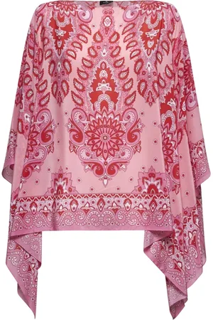 Etro Floral Paisley Silk Top